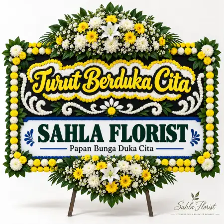 Papan Bunga Duka Medan Baru